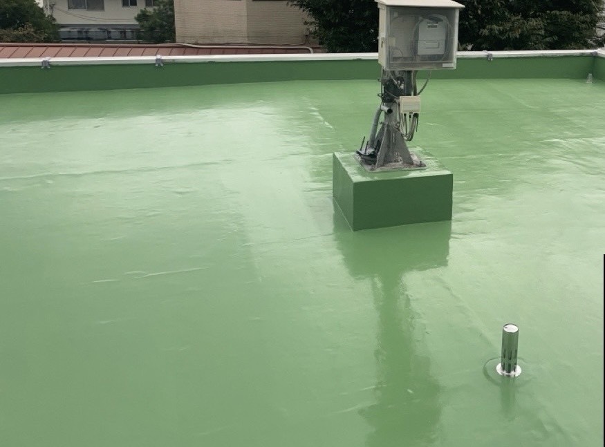 ウレタン防水施工後